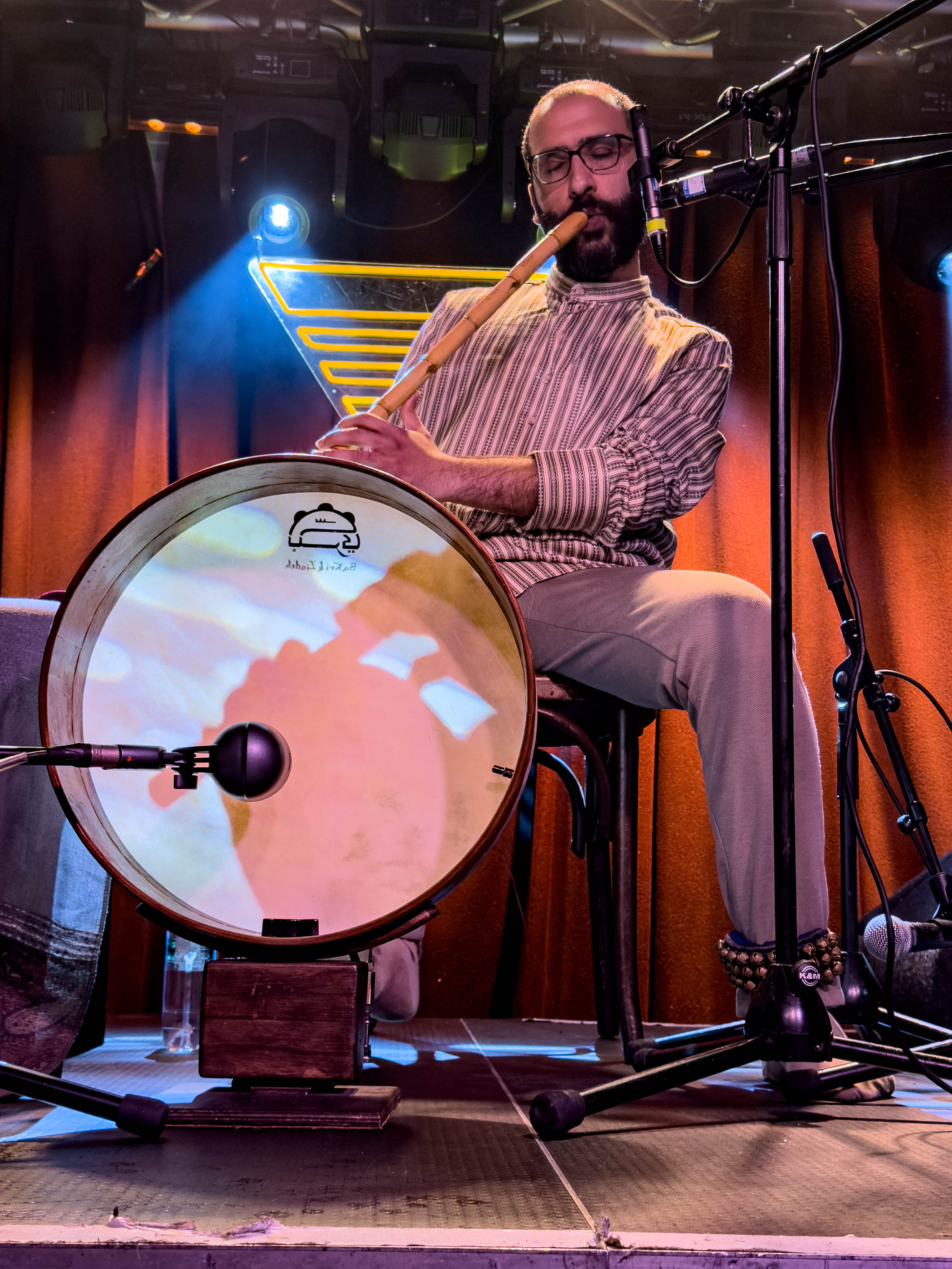 Faris Ishaq performs at Oslo Bar in Hackney, London on 6 May 2025 hosted by Through The Noise (noisenigh239) — jazz photo by Richard Lipman | All About Jazz