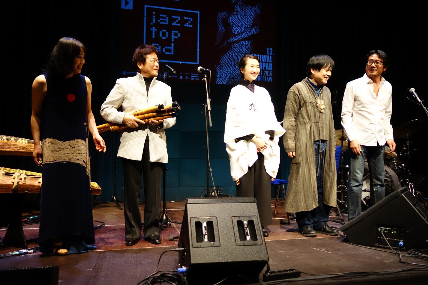 Michiyo Yagi, Akikazu Nakamura, Chizuru Fukuhara, Makigami Koichi, Tamaya Honda, Jazztopad 2016, Wroclaw