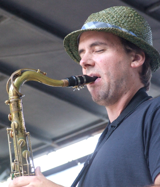 Tim Haldeman with Matt Ulery's Loom at 2011 Chicago Jazz Festival