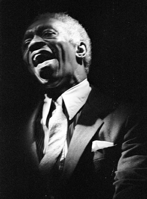 Art Blakey 0319108 Ronnie Scott's, London, Jan. 1983 Image of Jazz