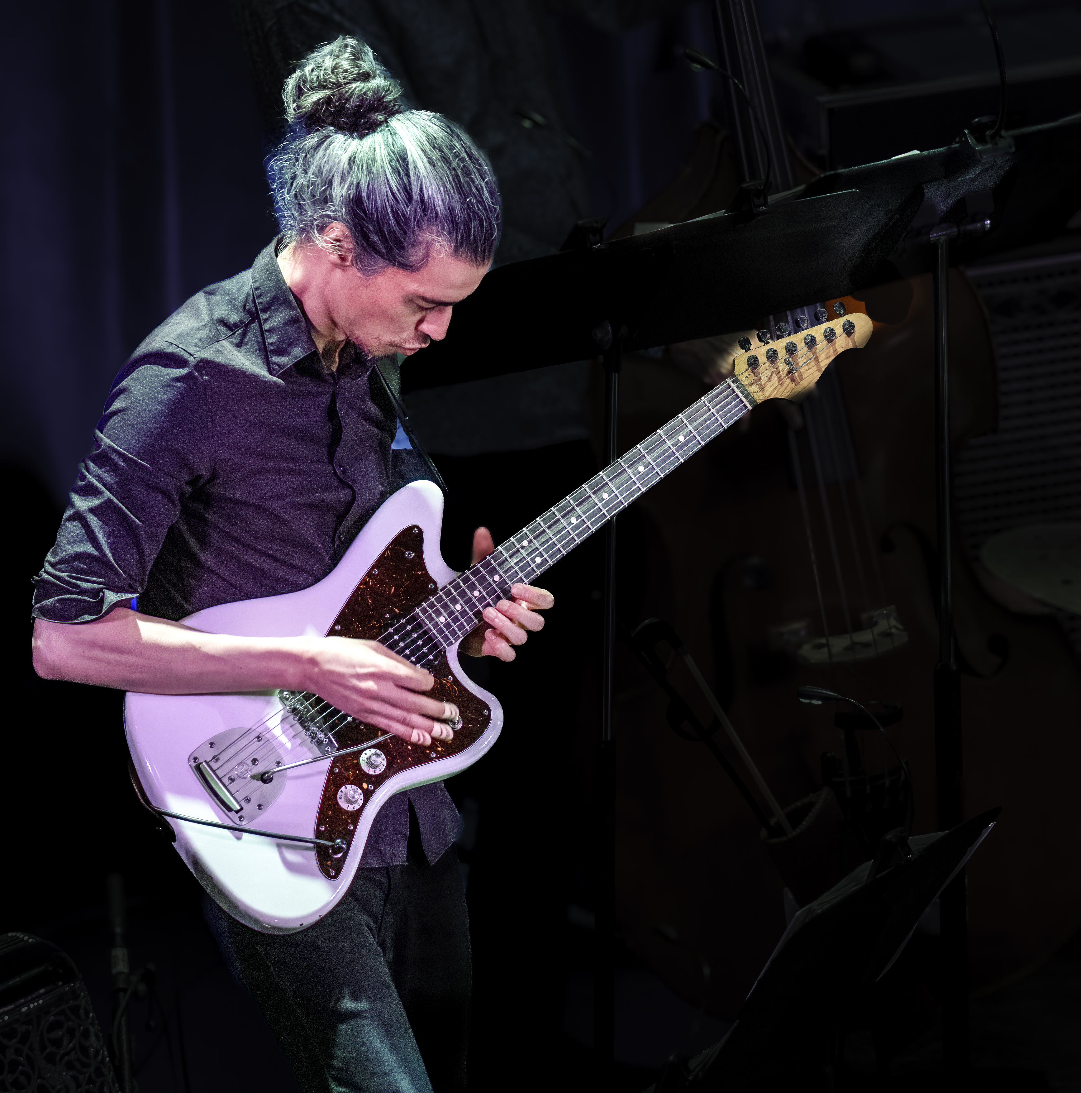 Jeff Miles with the Maria Schneider Orchestra At Town Hall