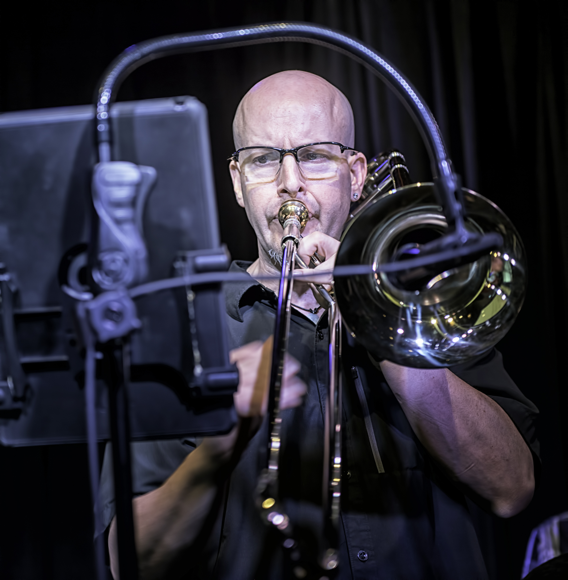 Steve McAllister with Will Goble's Audiodrama Octet at the Nash in Phoenix