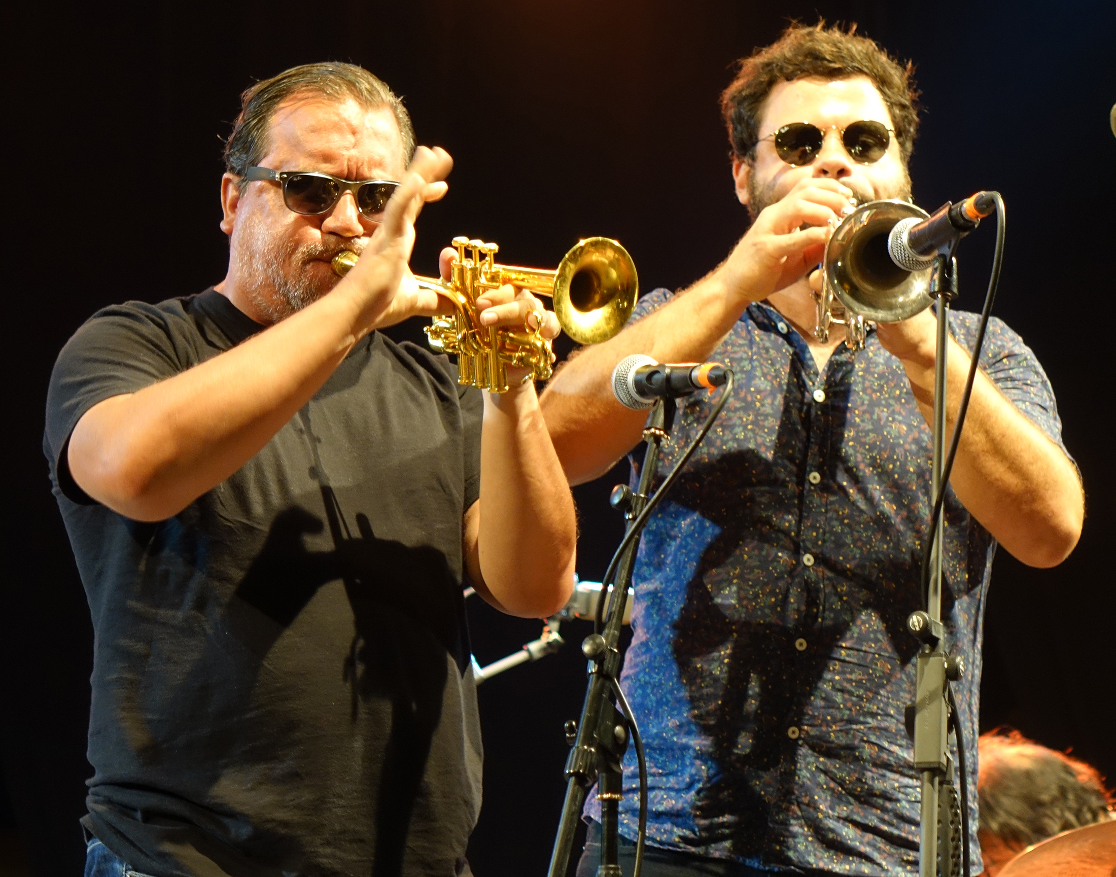 Rob Mazurek & Gabriele Mitelli in Sant' Anna Arresi Sardinia 2018