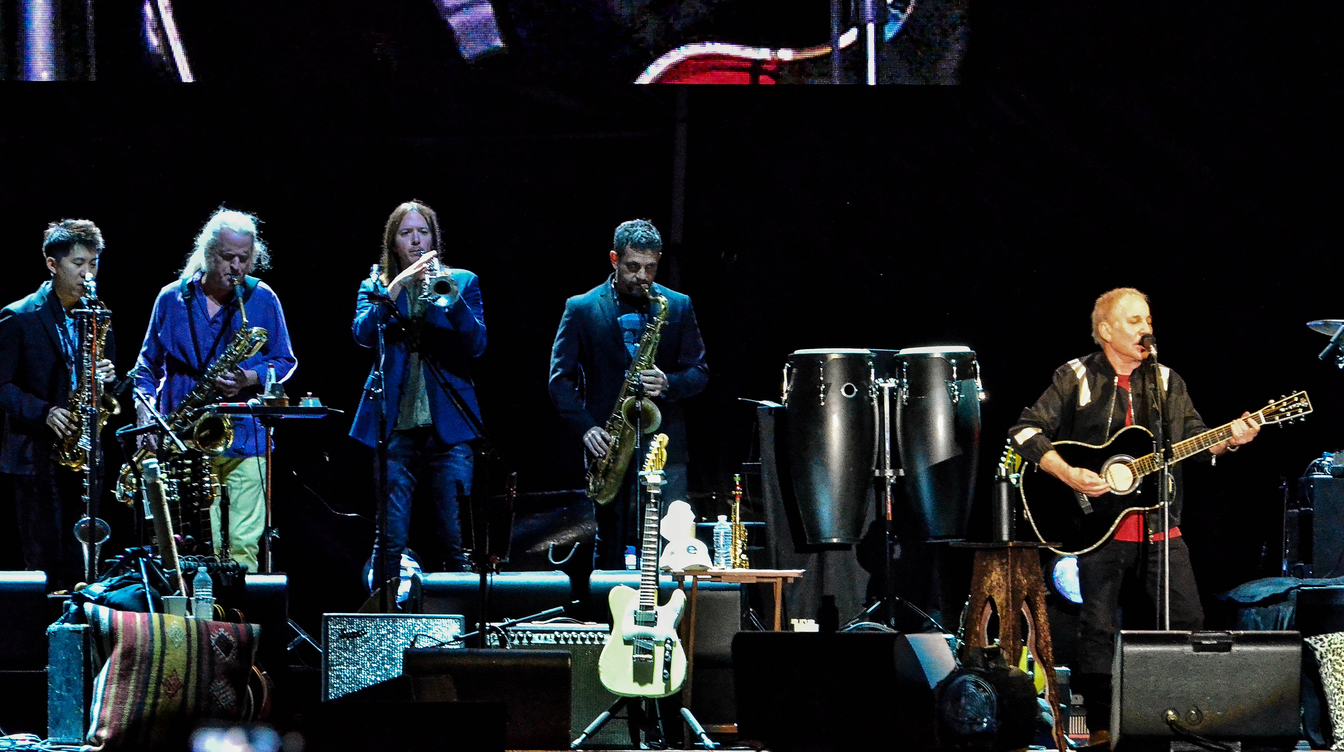 Paul Simon's final show at Flushing Meadows- Corona Park, Queens on 9-22-2018. 