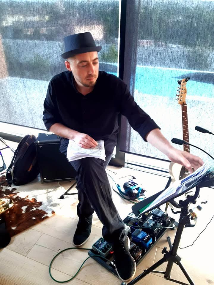 Luca Crispino musicista chitarrista jazz