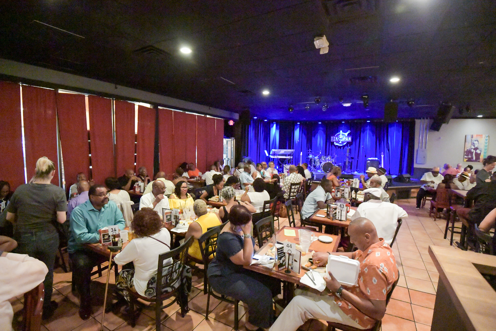 jazz fans at The Tin Pan