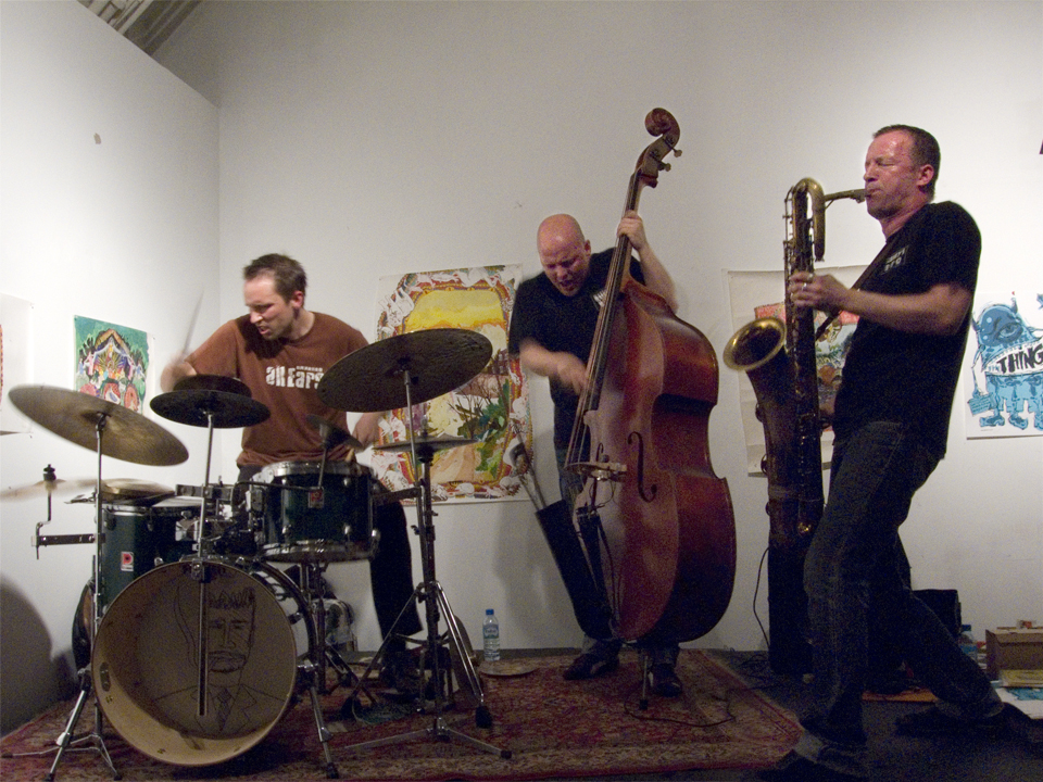 The Thing w/ Mats Gustafsson, Ingebrigt Haker Flaten &Amp; Paal Nilssen-Love - The Clemente Soto Velez les Gallery 2007