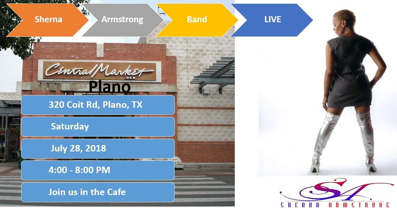 Sherna Armstong at Central Market, Plano, TX