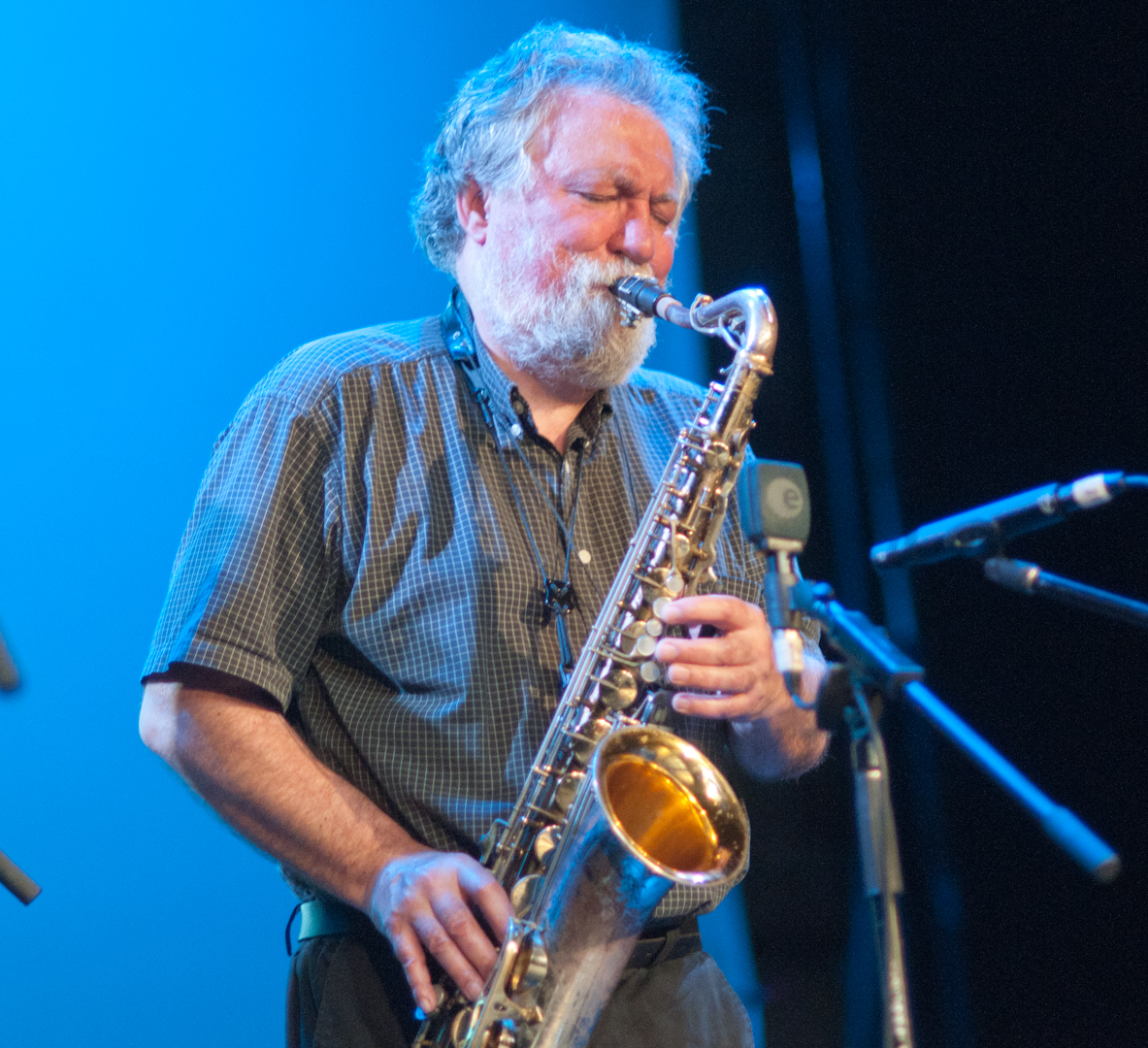 Evan Parker in Duo with Matthew Shipp at the Vision Festival 2011