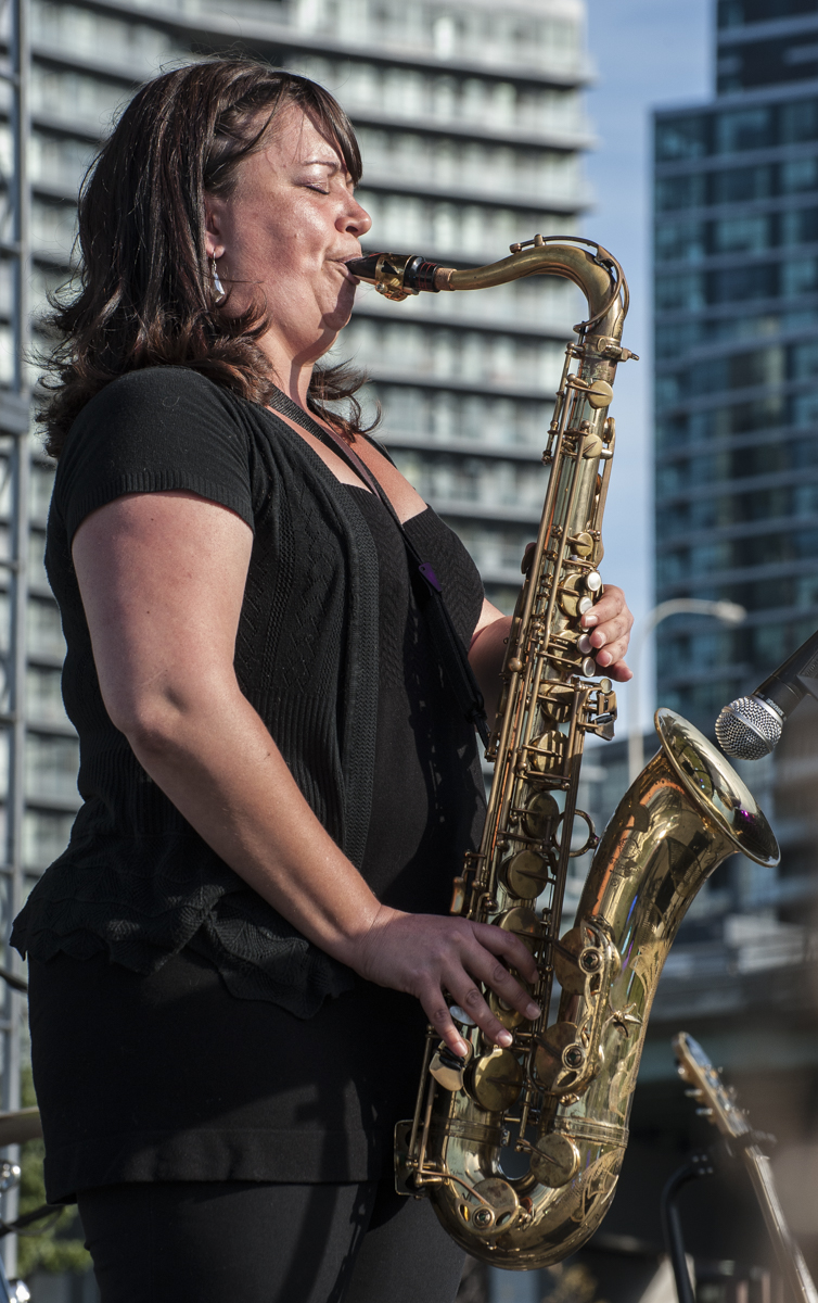 Elena Kapeleris - Jay Danley Ethio Jazz Project - Small World On Common Ground Festival - Fort York - Toronto