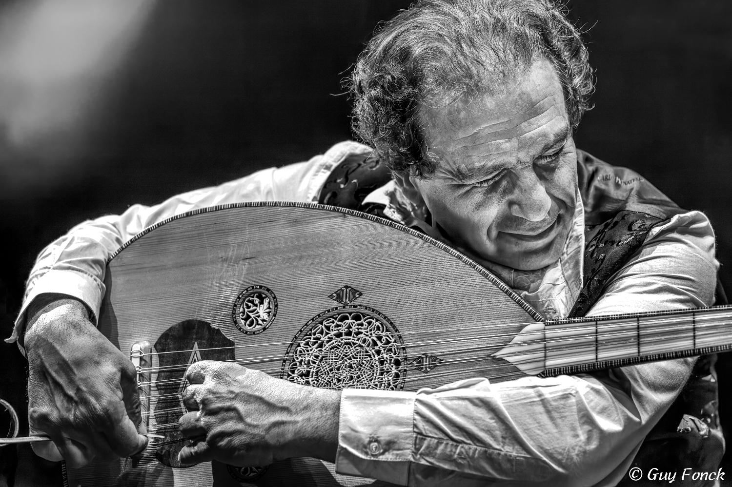 Rabih Abou-Khalil Trio 2015 — jazz photo by Guy Fonck | All About Jazz
