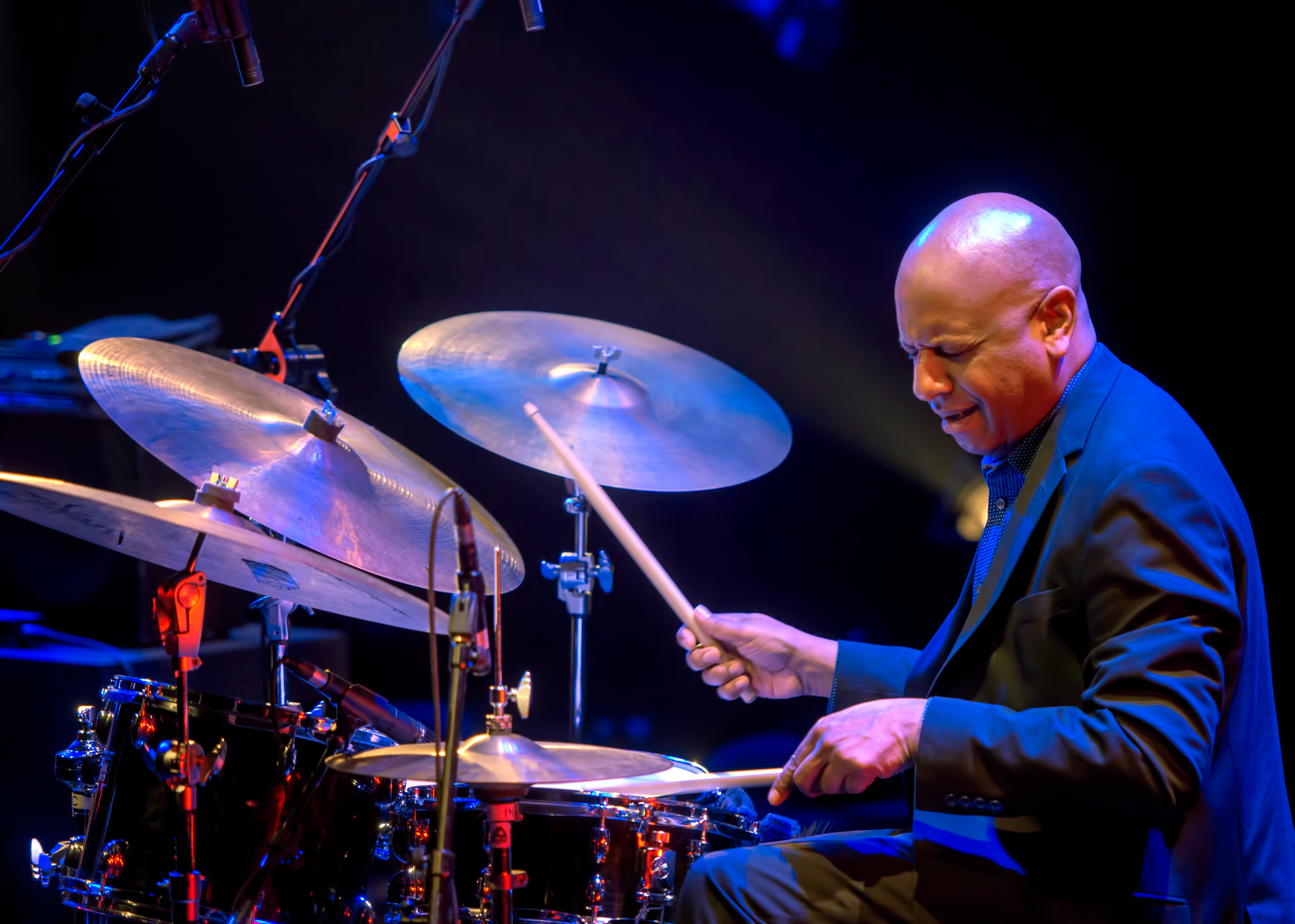 Billy Drummond with the Steve Kuhn Trio at The Montreal International Jazz Festival 2018