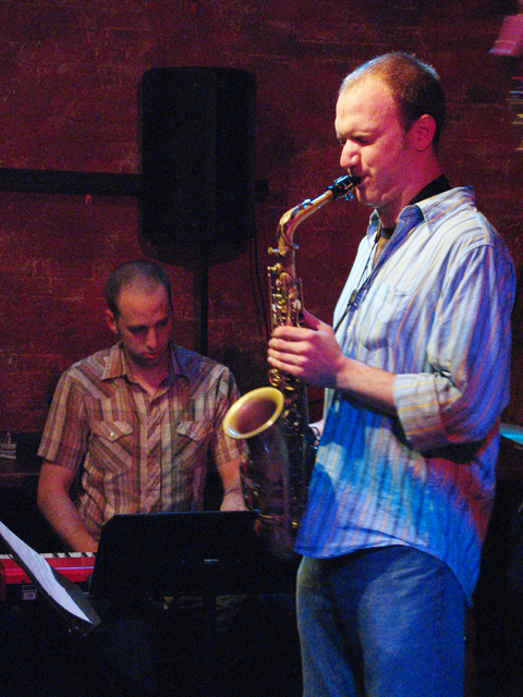 Peter Van Huffle and Jess Stacken - Tea Lounge 2006