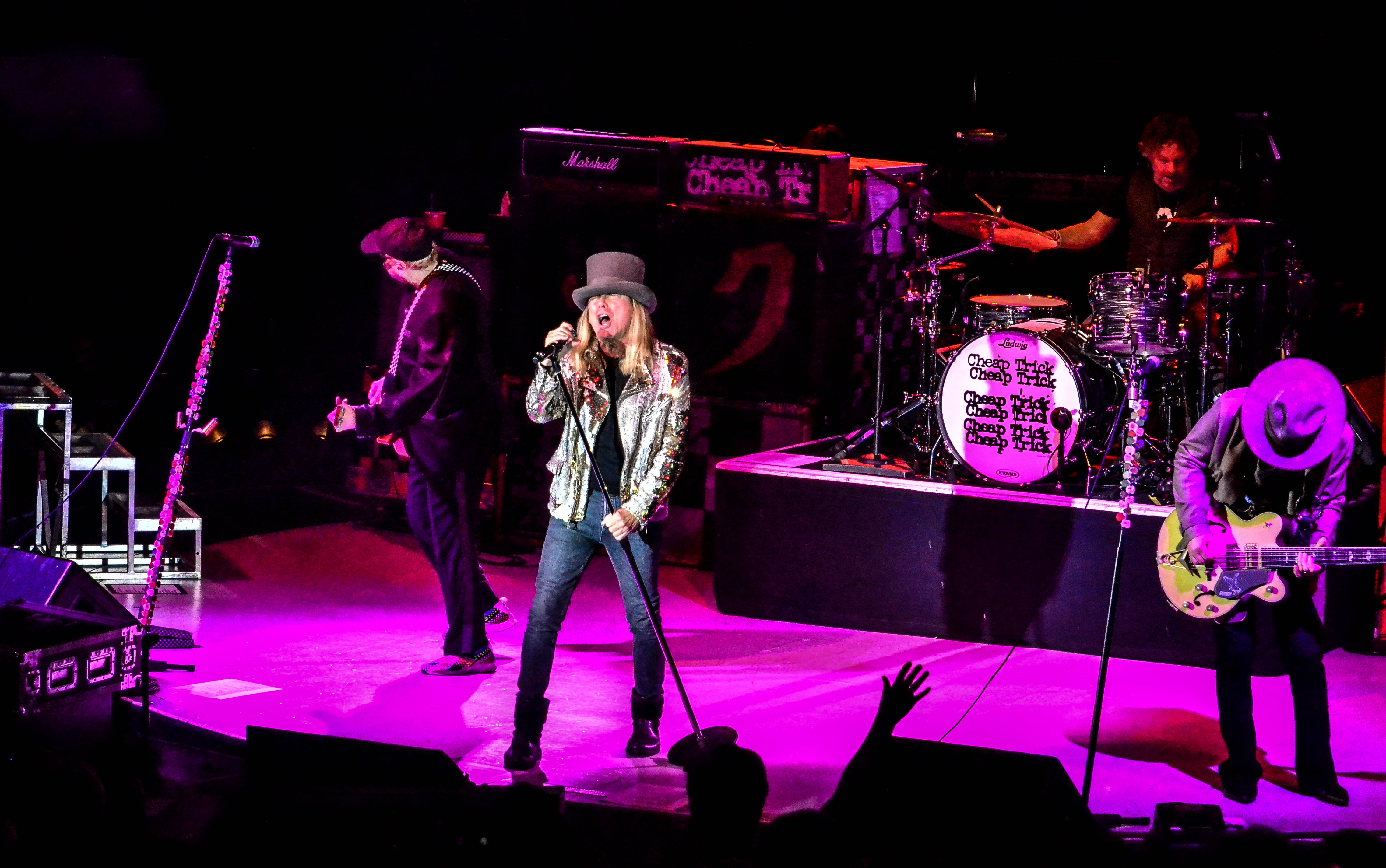 Cheap Trick and Aaron Lee Tasjan at NYCB at Westbury. 