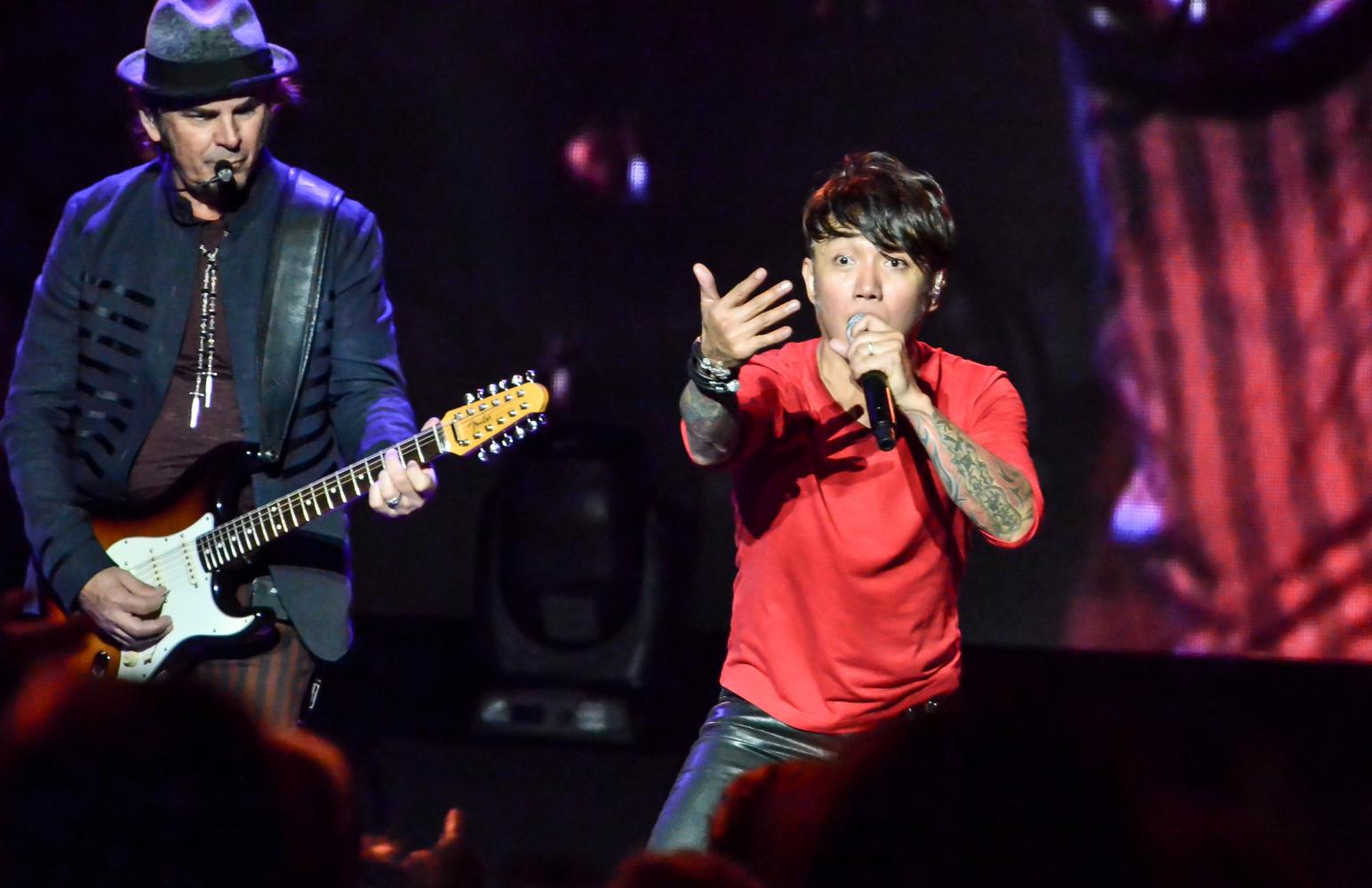 Journey at Nikon at Jones Beach on June 27, 2016.