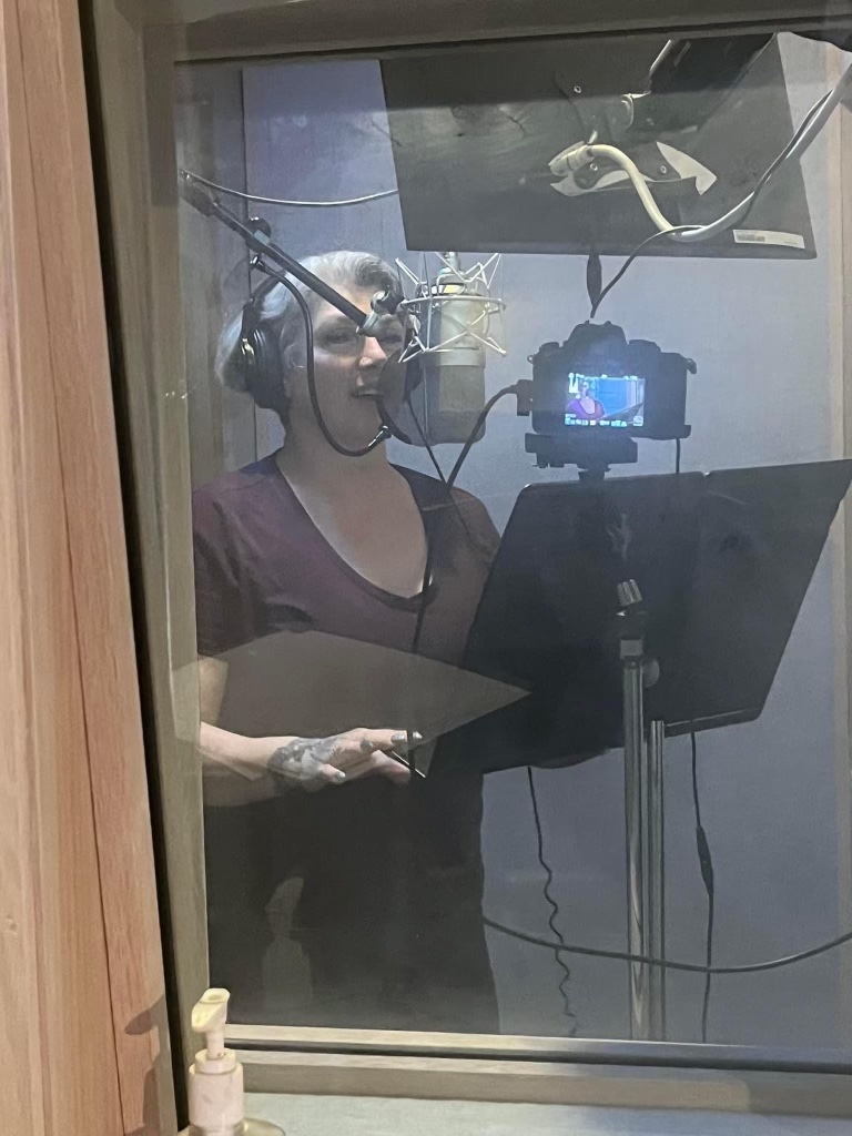 Heather Ward in Studio
