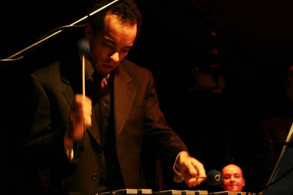 Nicolas Maret with "Swing Session" at la Ferme Marignac, Geneva, Switzerland, 2006