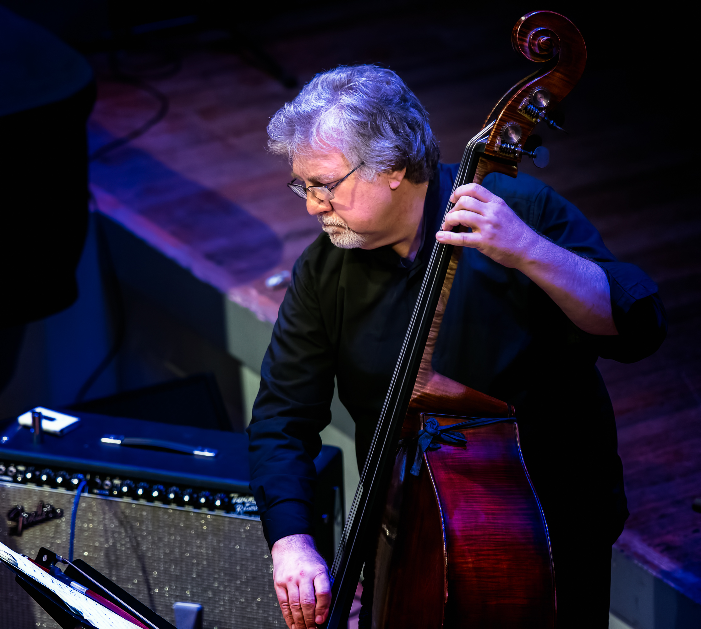 Michael Formanek with Mary Halvorson's Code Girl At the Vision Festival 2018