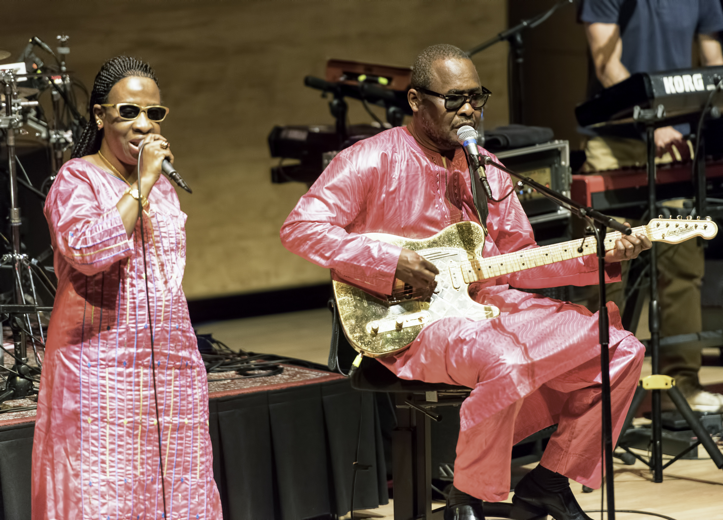 Amadou Bakayoko And Mariam Doumbia At The Musical Instrument Museum (mim) In Phoenix