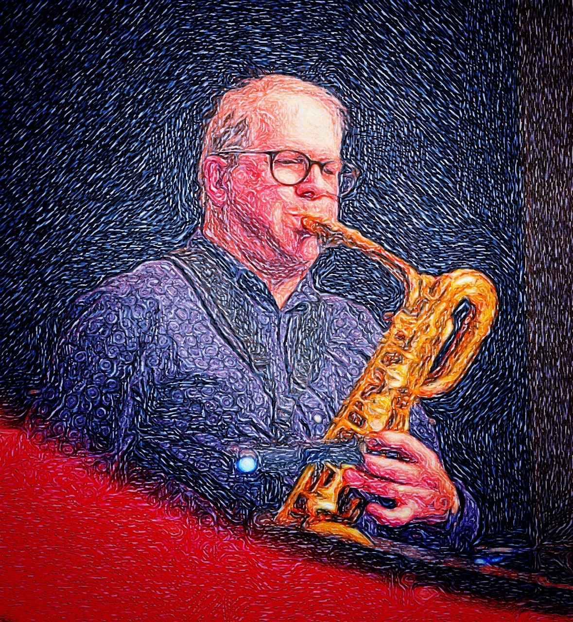 Big Band Bari — jazz photo by LARRY GELBERG | All About Jazz