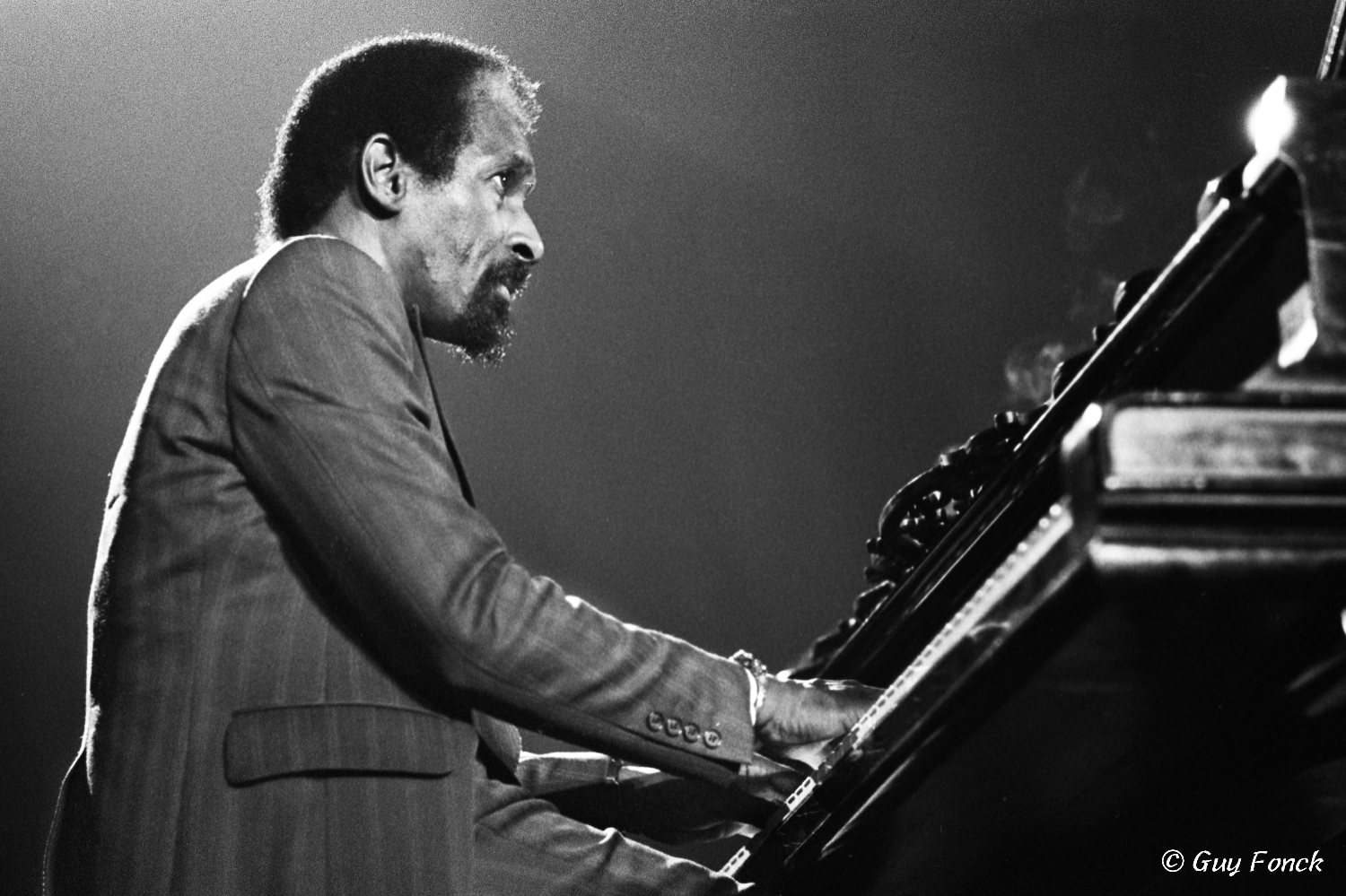 Mal Waldron 1979 — jazz photo by Guy Fonck | All About Jazz