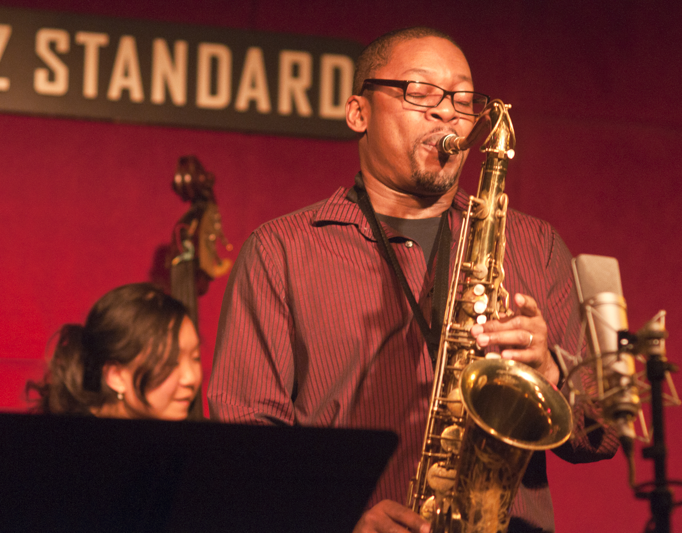 Linda Oh and Ravi Coltrane with Dave Douglas Orange Afternoons at the Jazz Standard