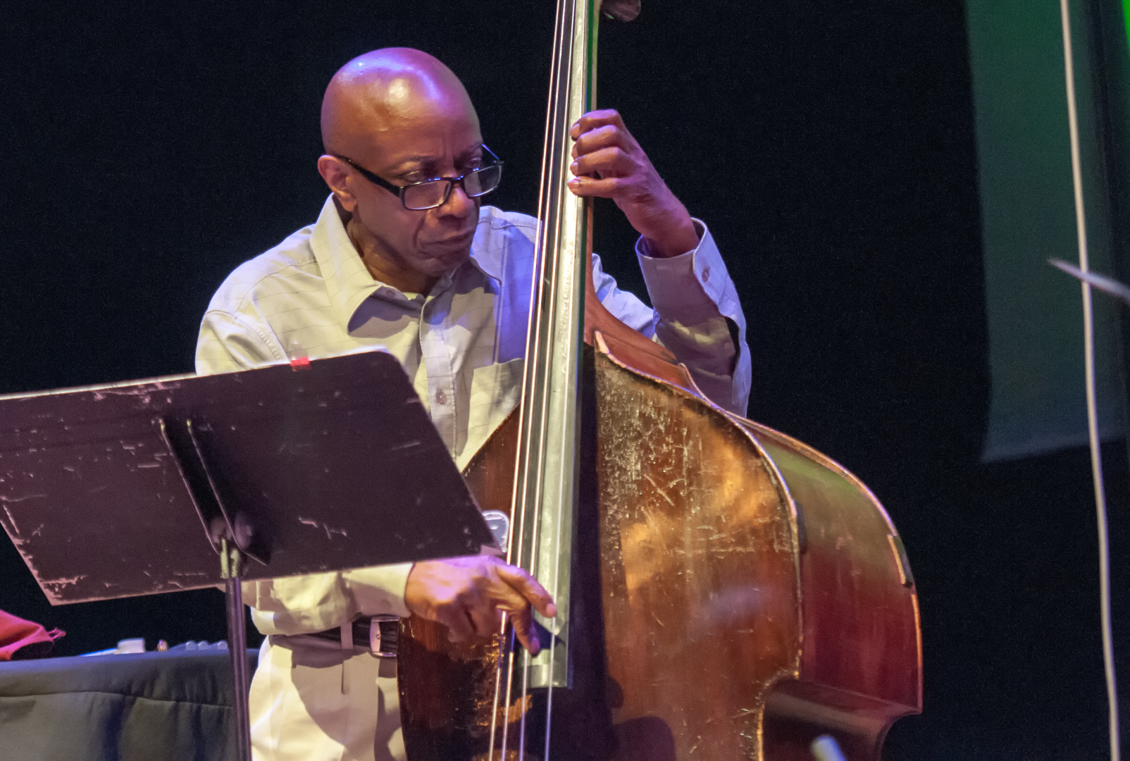 Reggie workman with trio 3 at the vision festival 2012