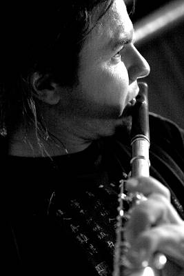 Sylvain Rohner During a Jam Session at the Cave Du Sud Des Alpes, Geneva, Switzerland, 2005