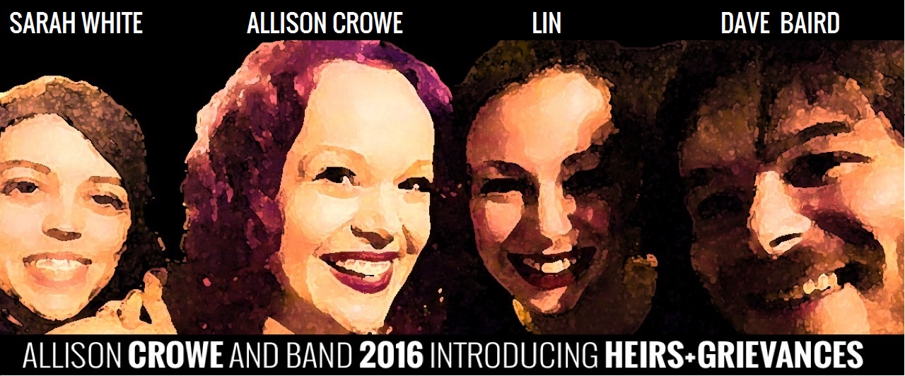 Allison Crowe and Band banner