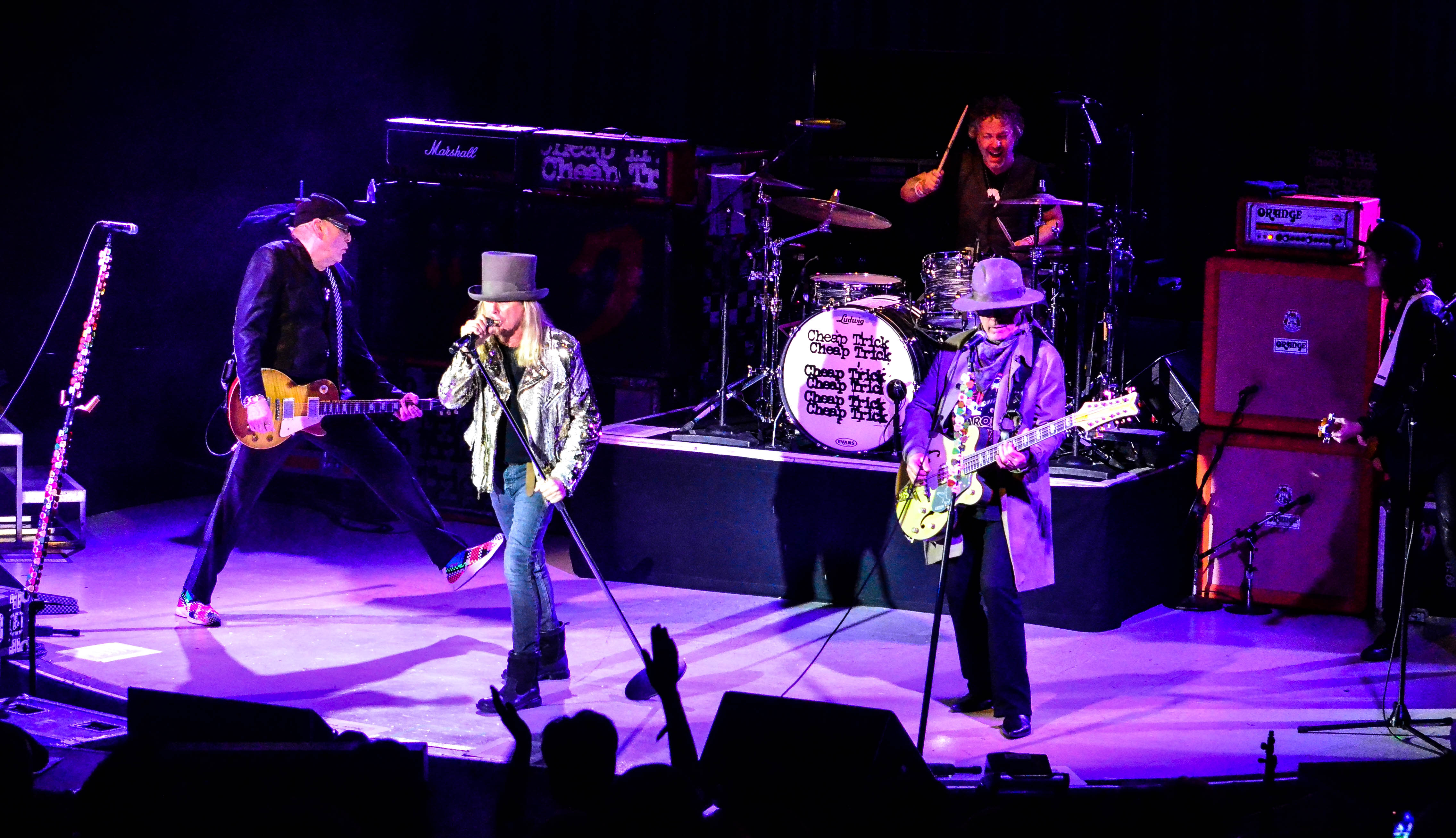 Cheap Trick and Aaron Lee Tasjan at NYCB at Westbury. 