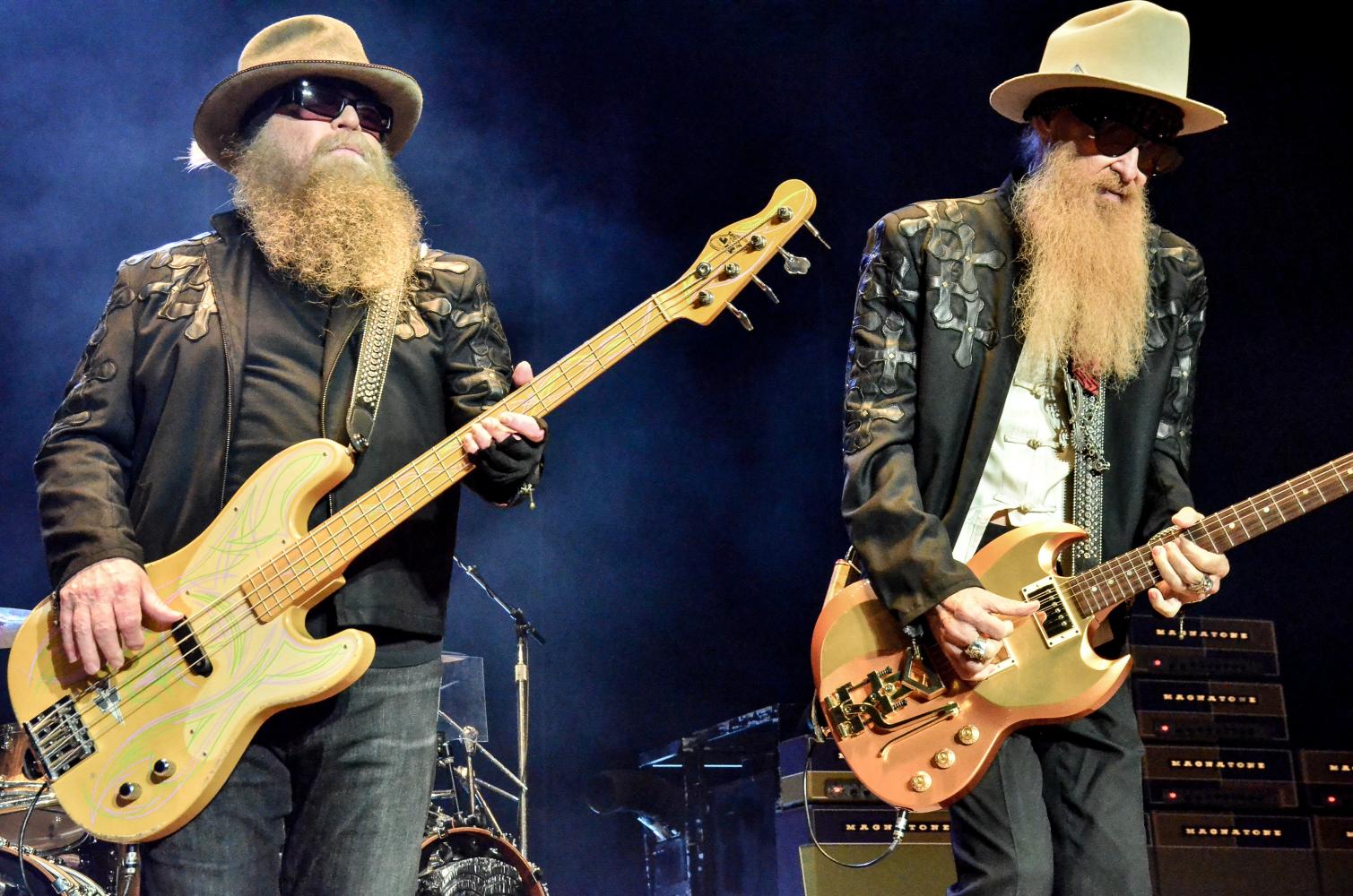 ZZ Top at Nikon at Jones Beach on 9-9-2016.