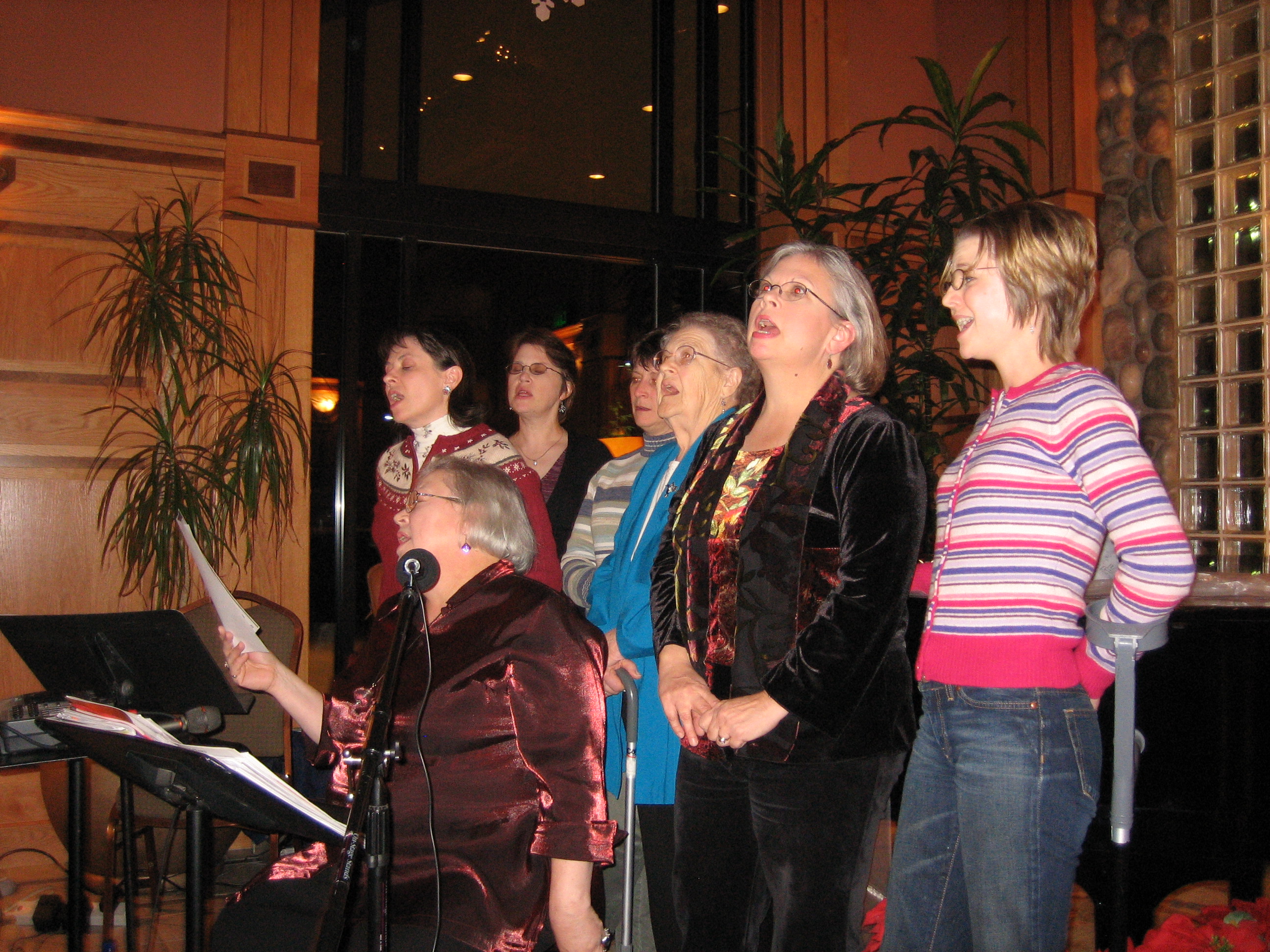 The girlies @ Skamania Lodge