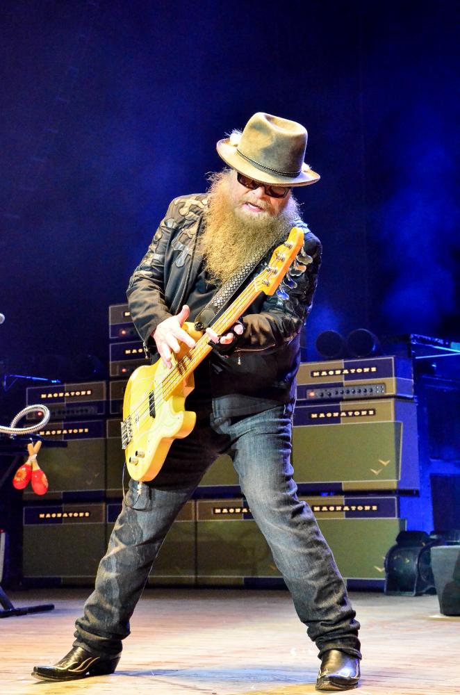 ZZ Top at Nikon at Jones Beach on 9-9-2016.