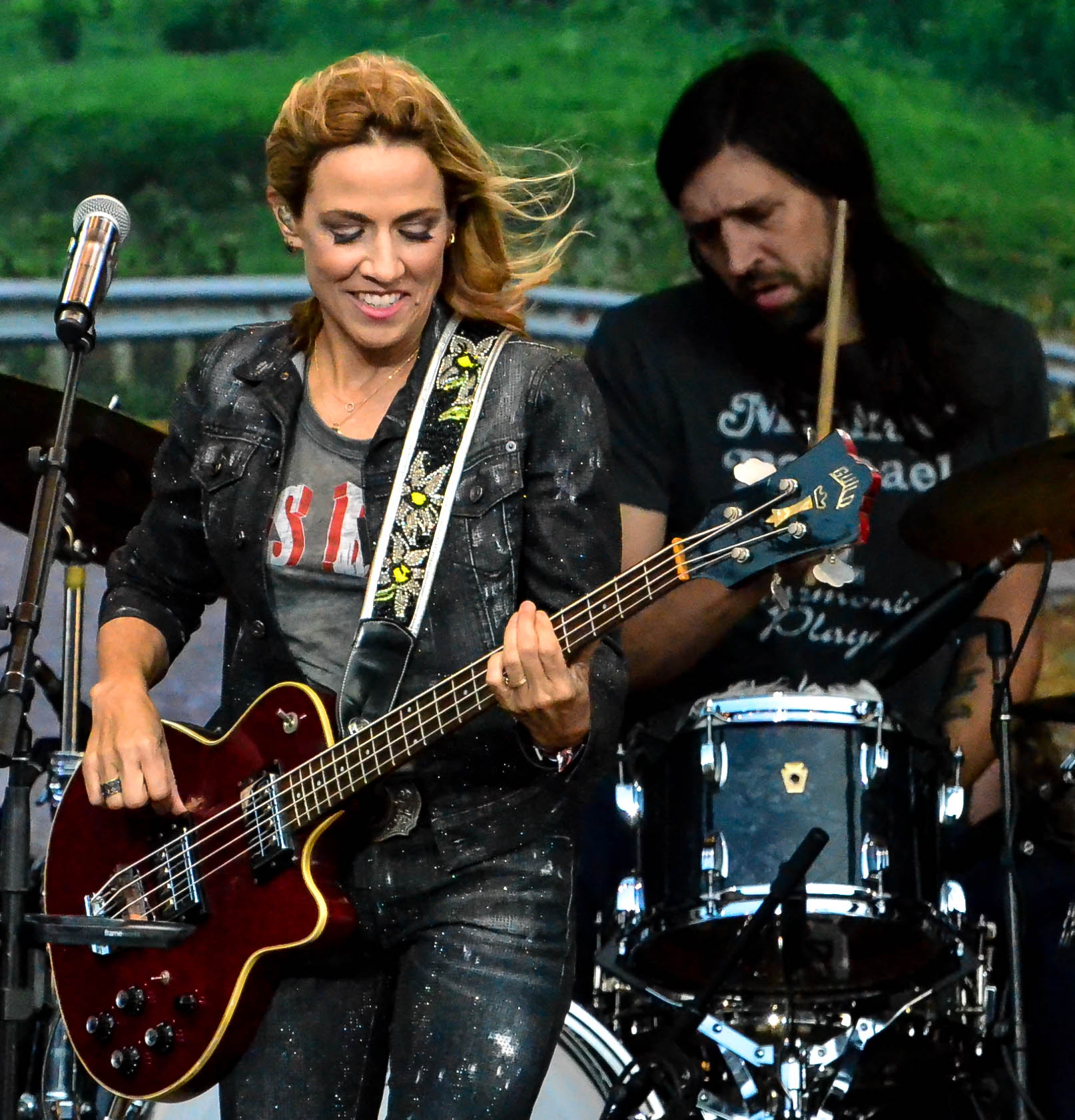 Sheryl Crow at the Outlaw Festival in Wantagh, NY on 9/9/2017.  — jazz photo by Christine Connallon | All About Jazz