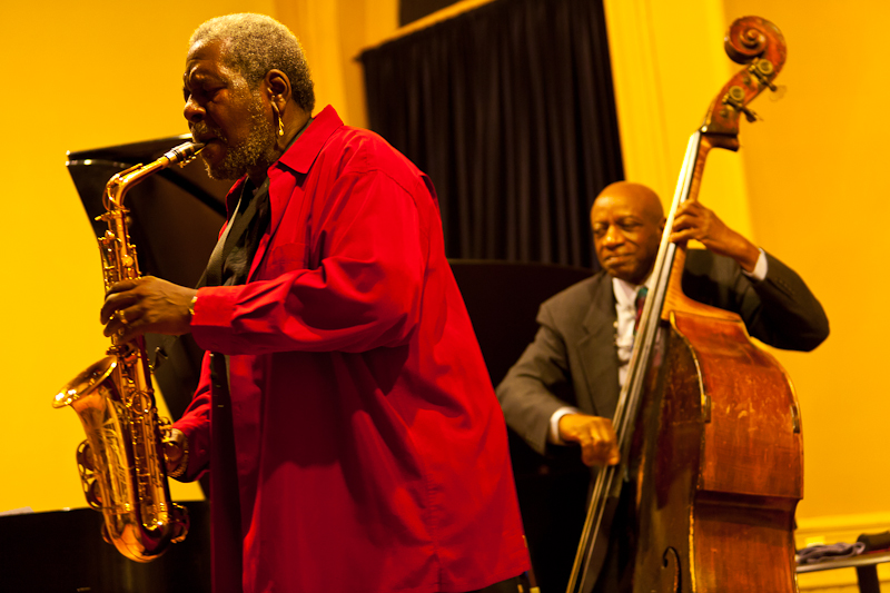 Carl Grubbs & Reggie Workman 2011 — jazz photo by Carl G Grubbs | All About Jazz