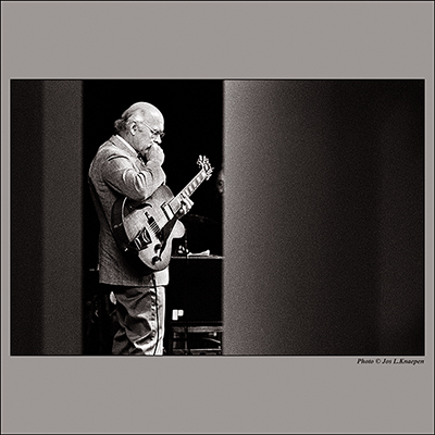 Jim Hall, Hnita Jazz Club, Heist, Belgium,November 1991