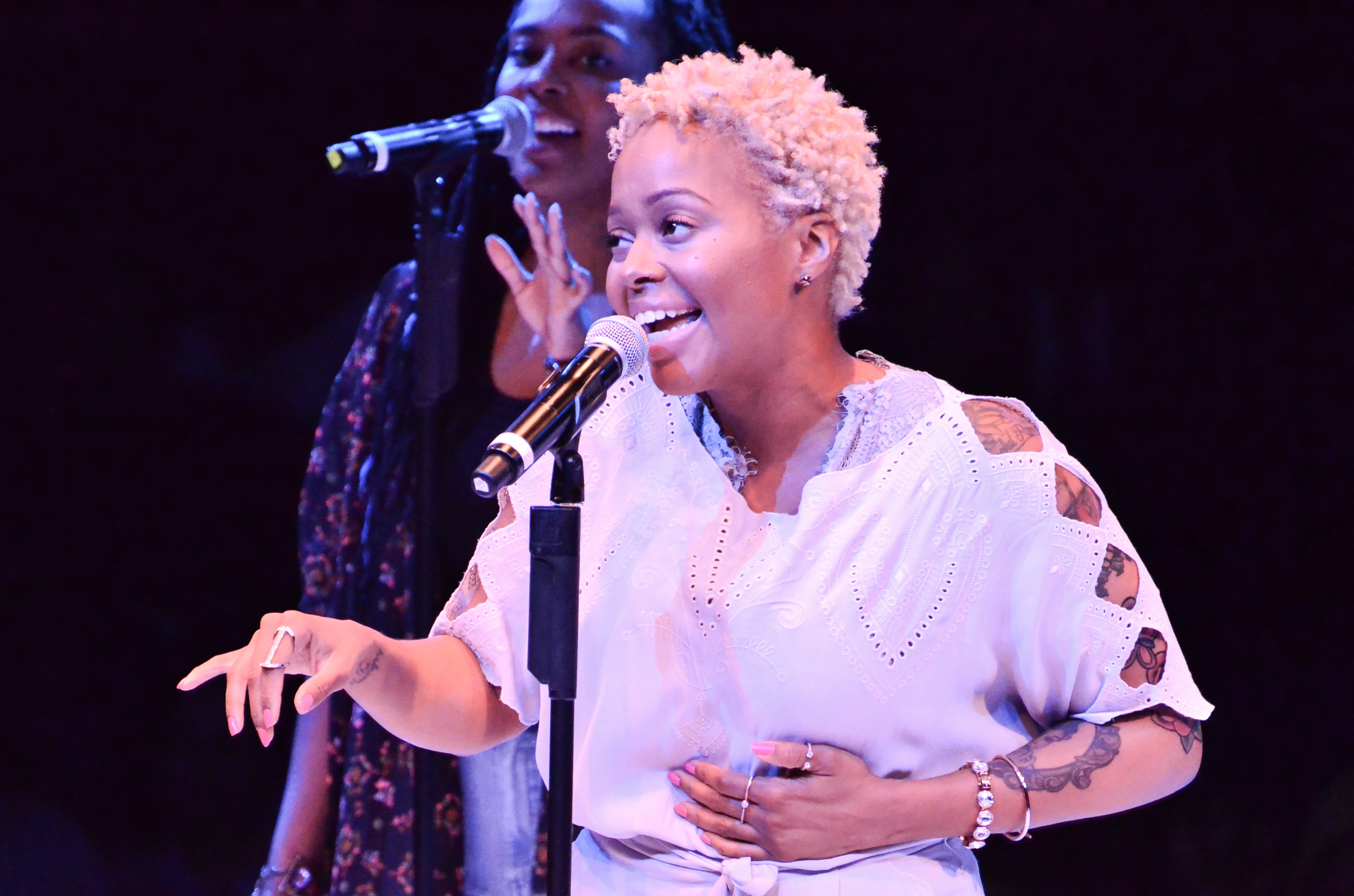 Chrisette Michele at NYCB Theatre at Westbury on 8-14-15.
