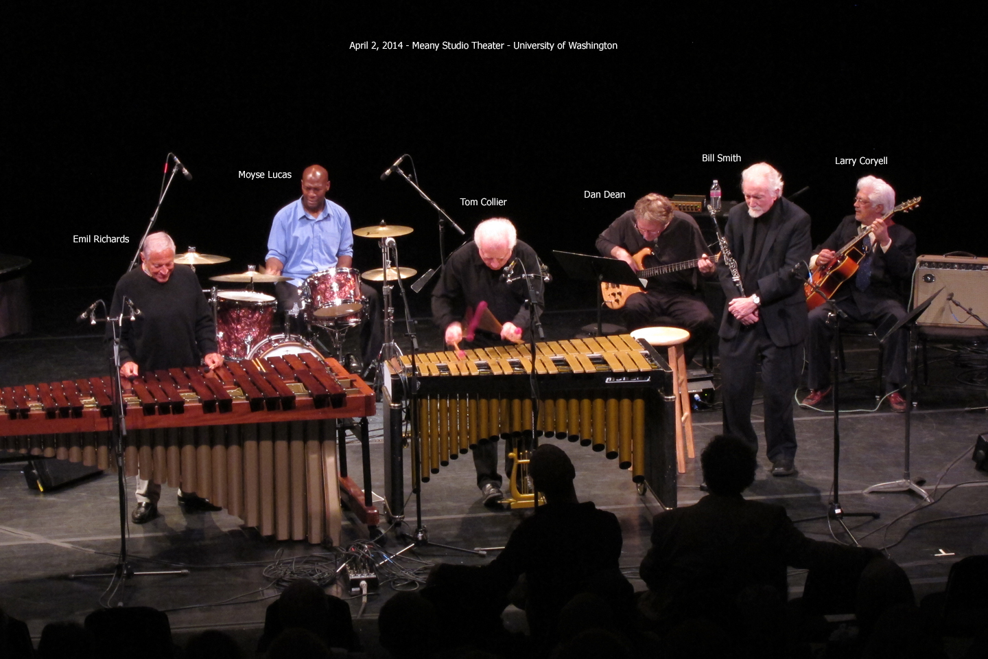 Tom Collier and band @ Meany Studio Theater, University of Washington, 04/02/2014