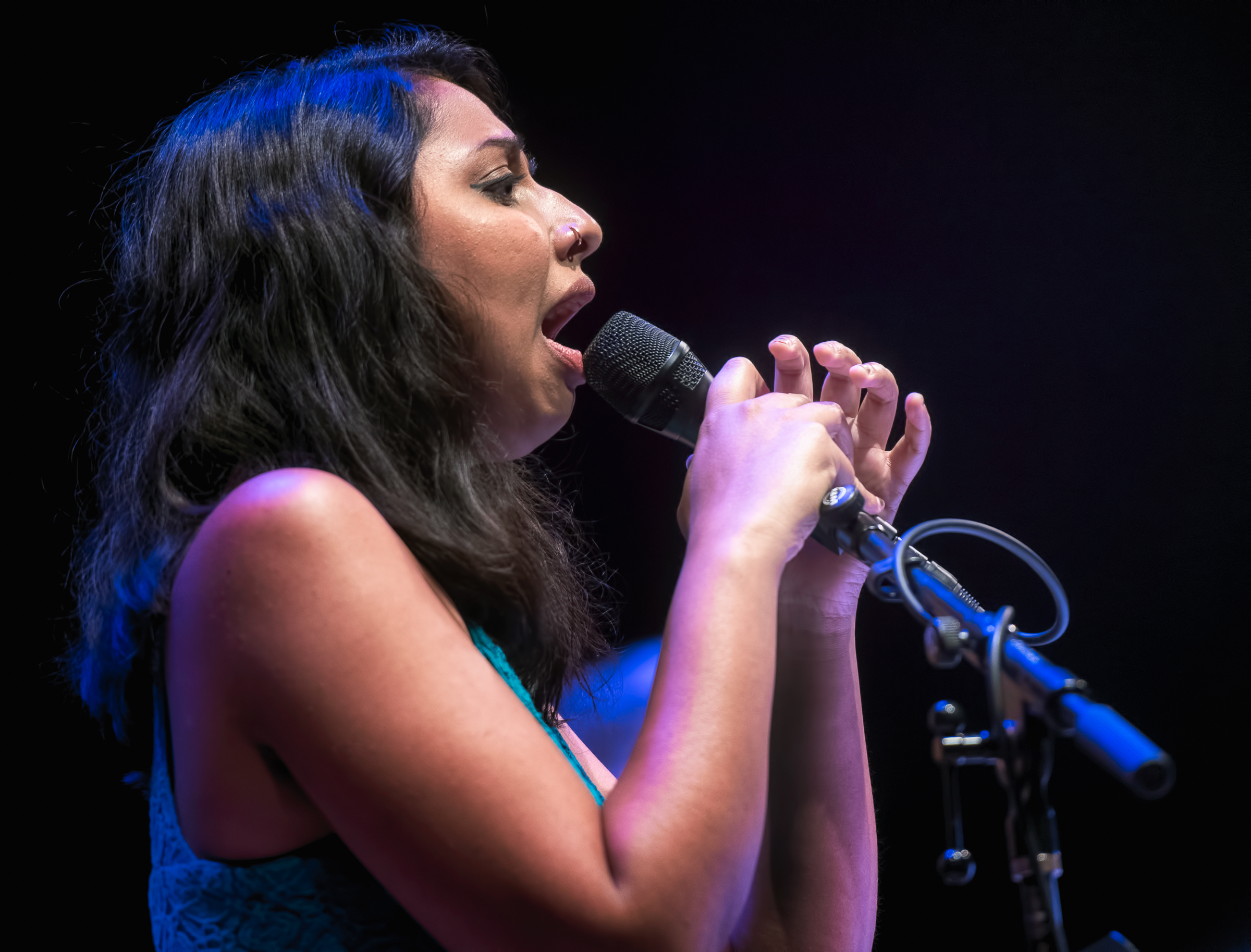 Amirtha Kidambi with Mary Halvorson's Code Girl At the Vision Festival 2018