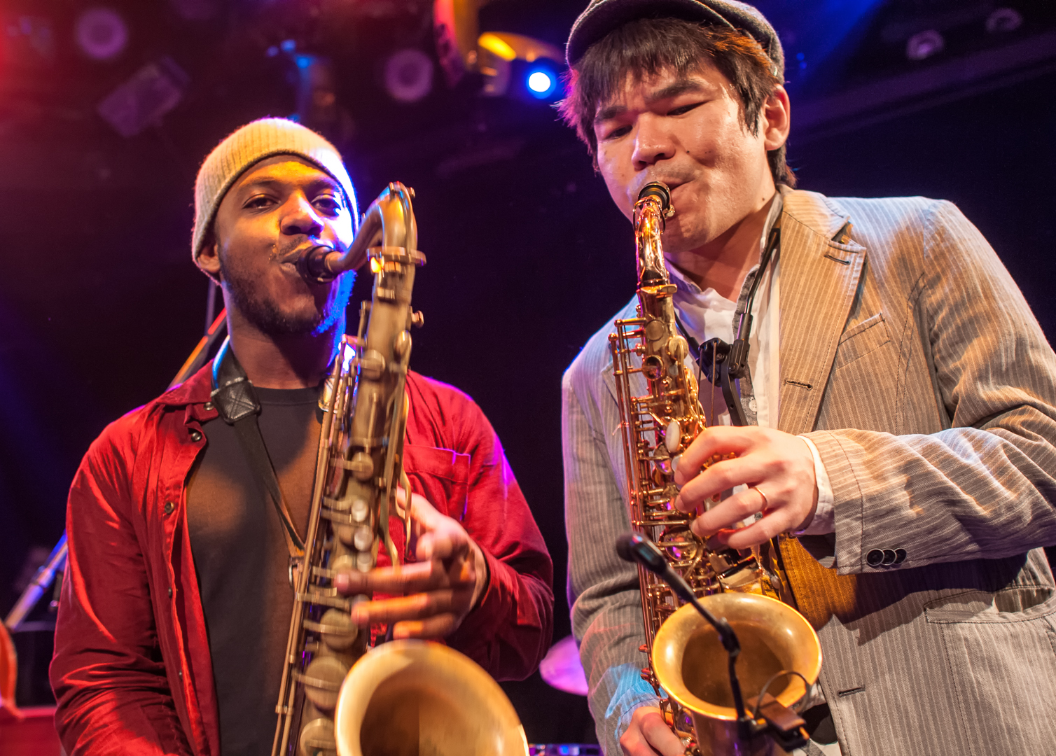 Yosuke Sato and Guest with Gregory Porter at le Poisson Rouge at Winter Jazzfest 2013