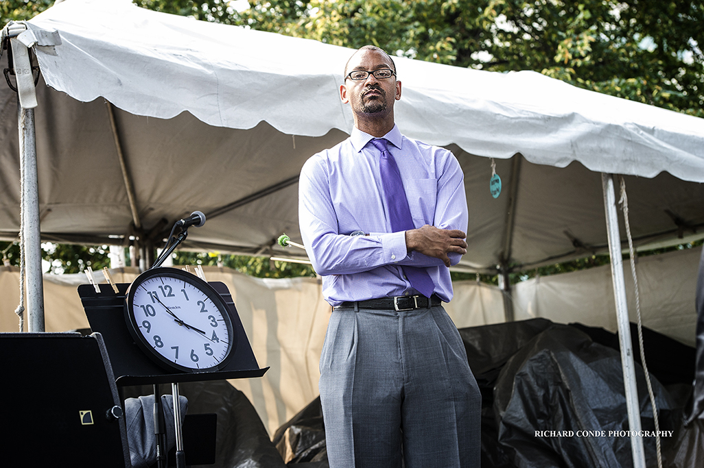 Jason Marsalis at the 2017 Detroit Jazz Festival