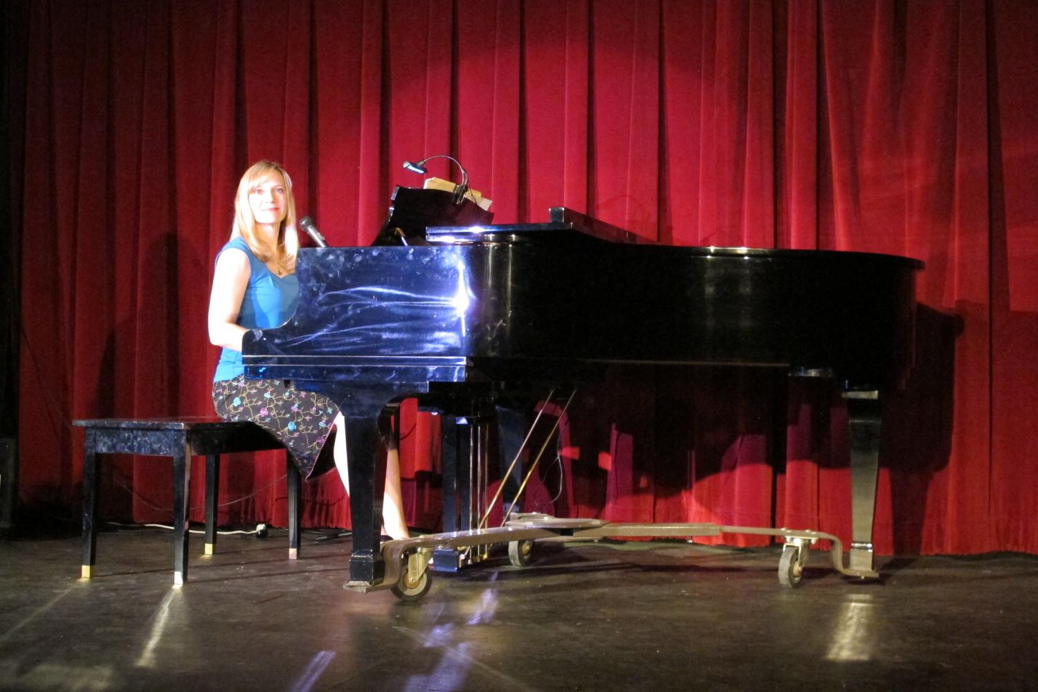 Tish at the Piano