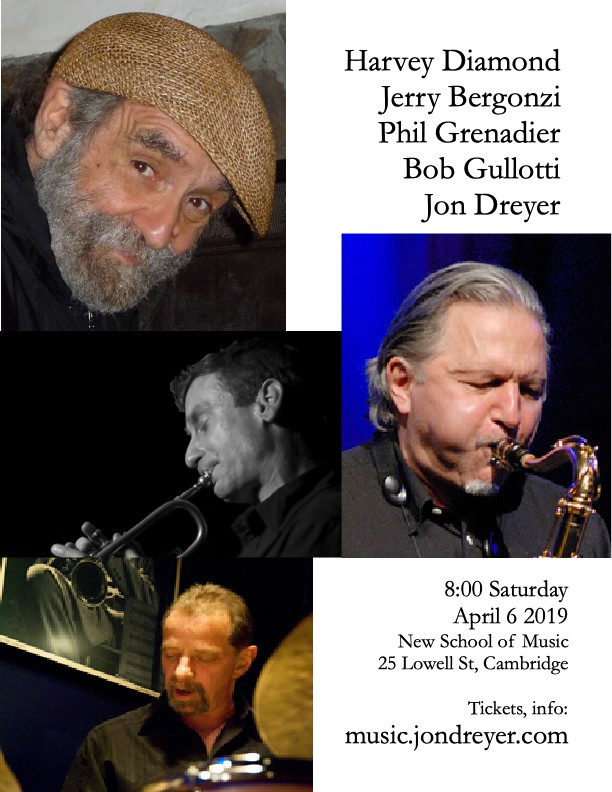 Harvey Diamond Quintet with Bergonzi,Grenadier, Gullotti, Dreyer
