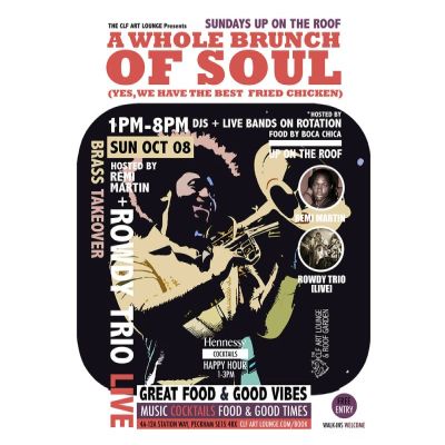 A Whole Brunch Of Soul Brass Takeover With Rowdy Trio (live) And Remi Martin