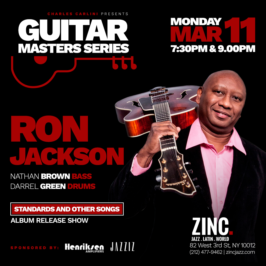Ron Jackson "standards And Other Songs" Album Release Show. 