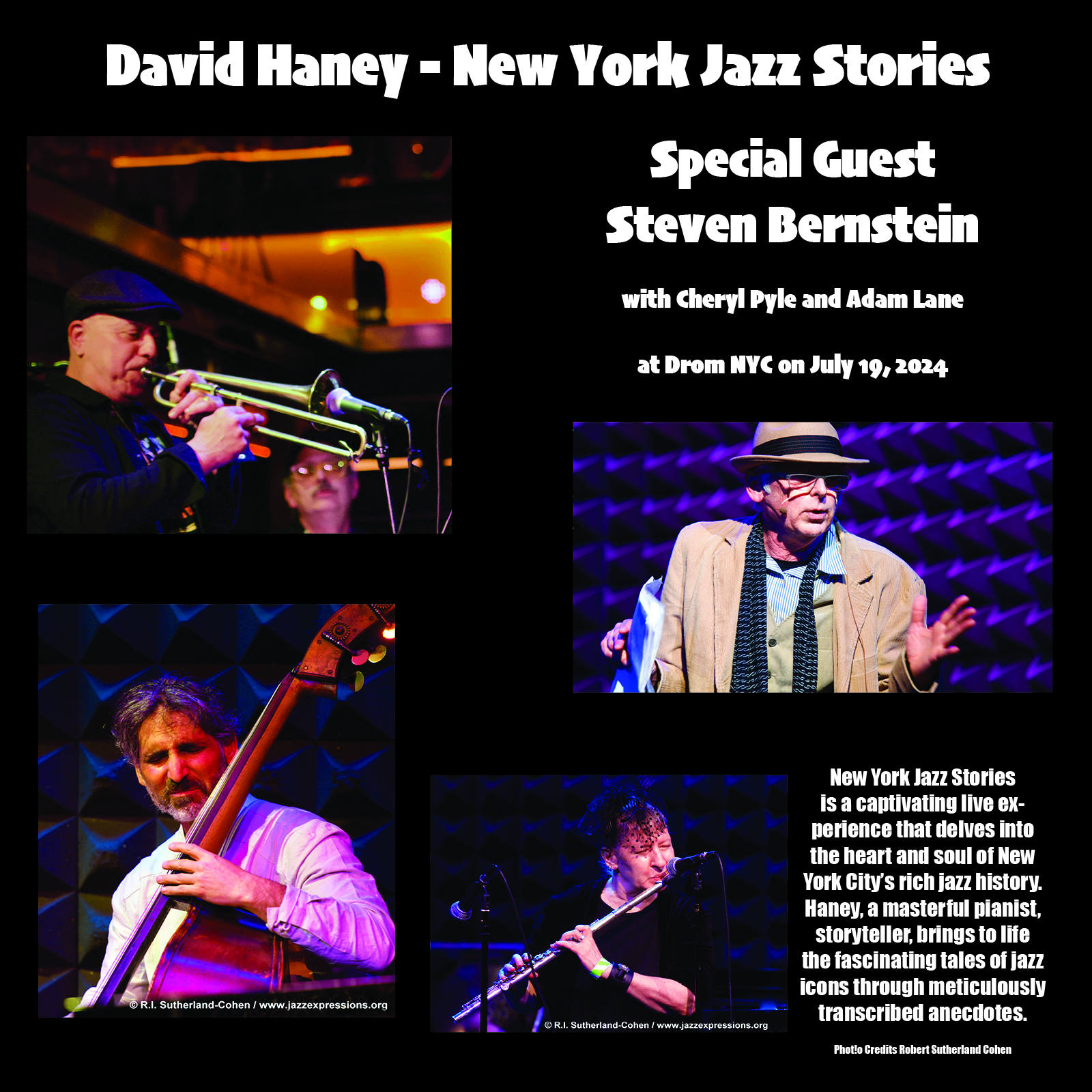 David Haney New York Jazz Stories with Steven Bernstein