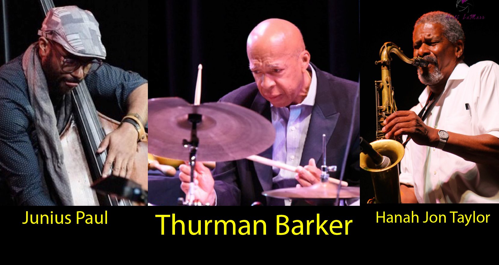 Thurman Barker, Junius Paul & Hanah Jon Taylor