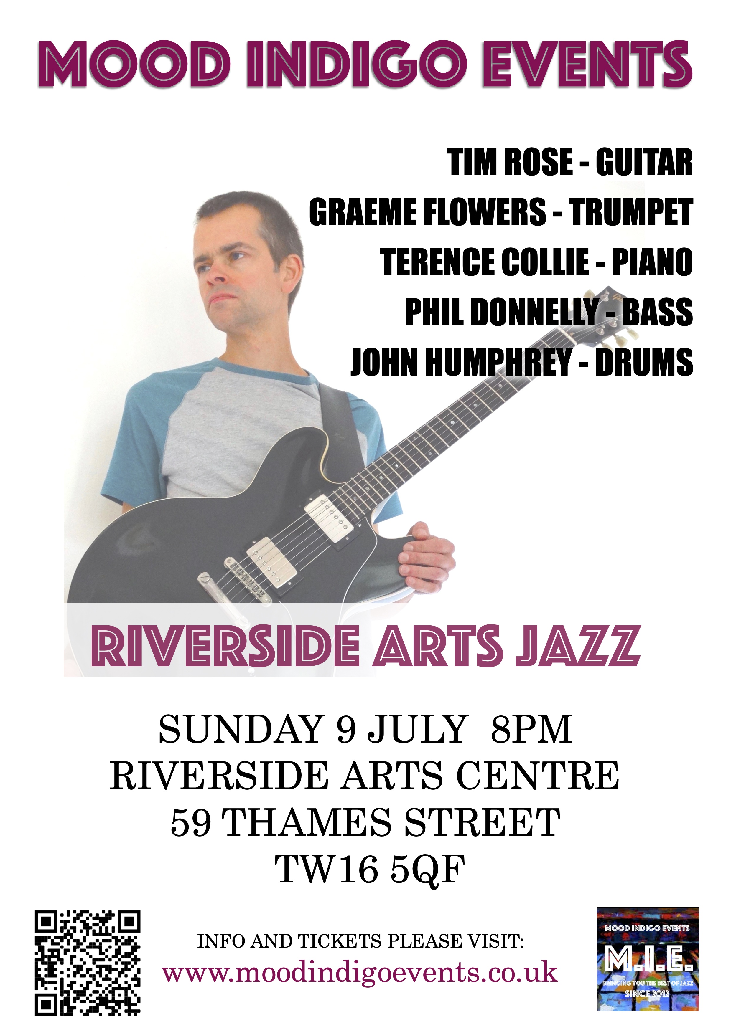 Riverside Arts Jazz Feat. Tim Rose