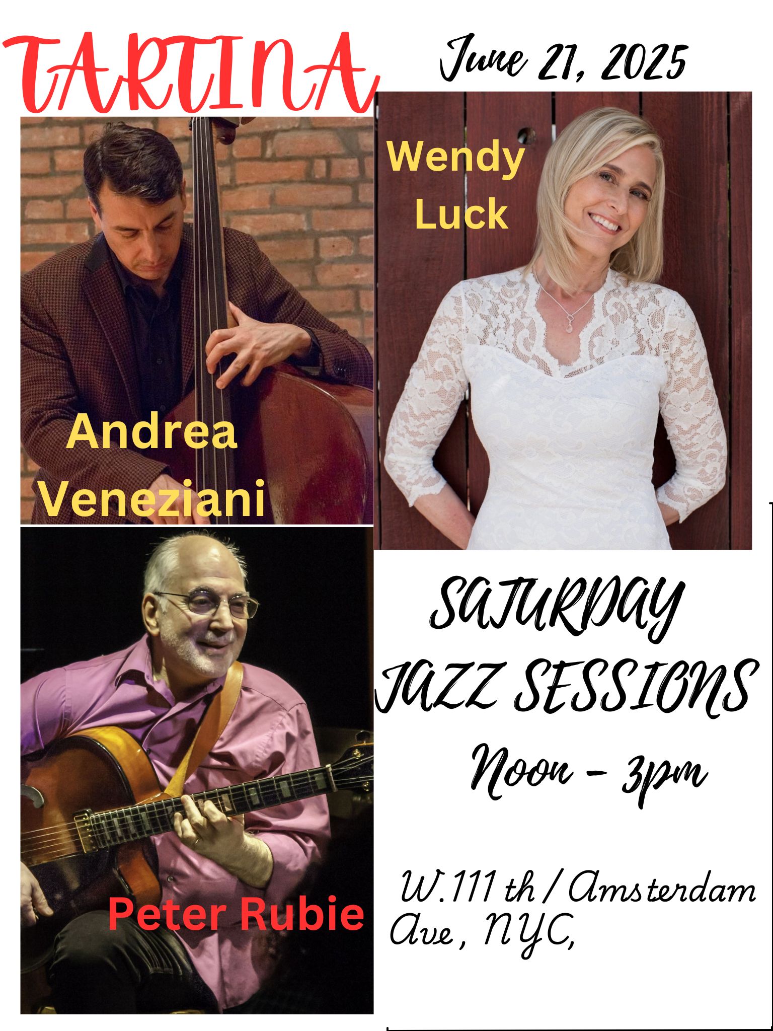 Tartina Saturday Jazz Brunch Sessions