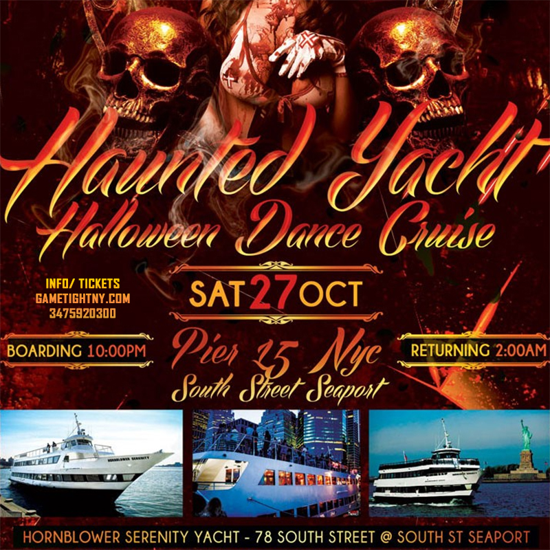 Hornblower Serenity Halloween Cruise Pier15 South St Seaport